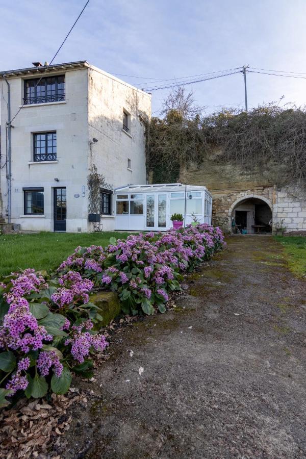 Maison Chaleureuse-Grand Jardin-Proche Saumur Parnay Exterior foto
